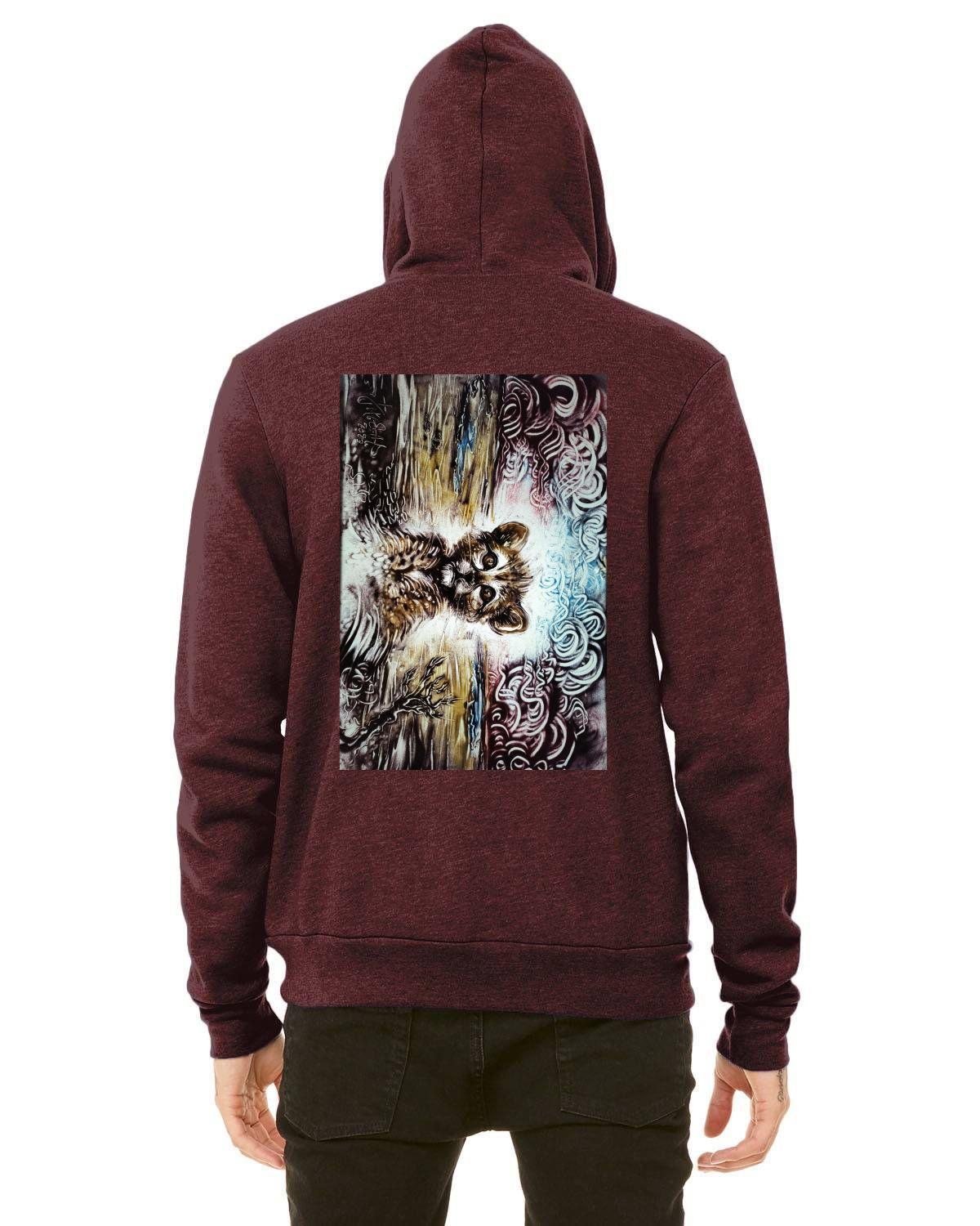 Bella + Canvas Unisex Sponge Fleece Pullover Hoodie | 3719 - Image 18