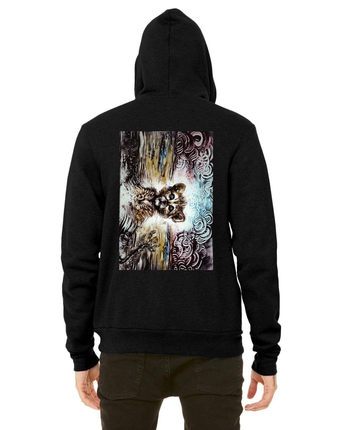 Bella + Canvas Unisex Sponge Fleece Pullover Hoodie | 3719 - Image 4