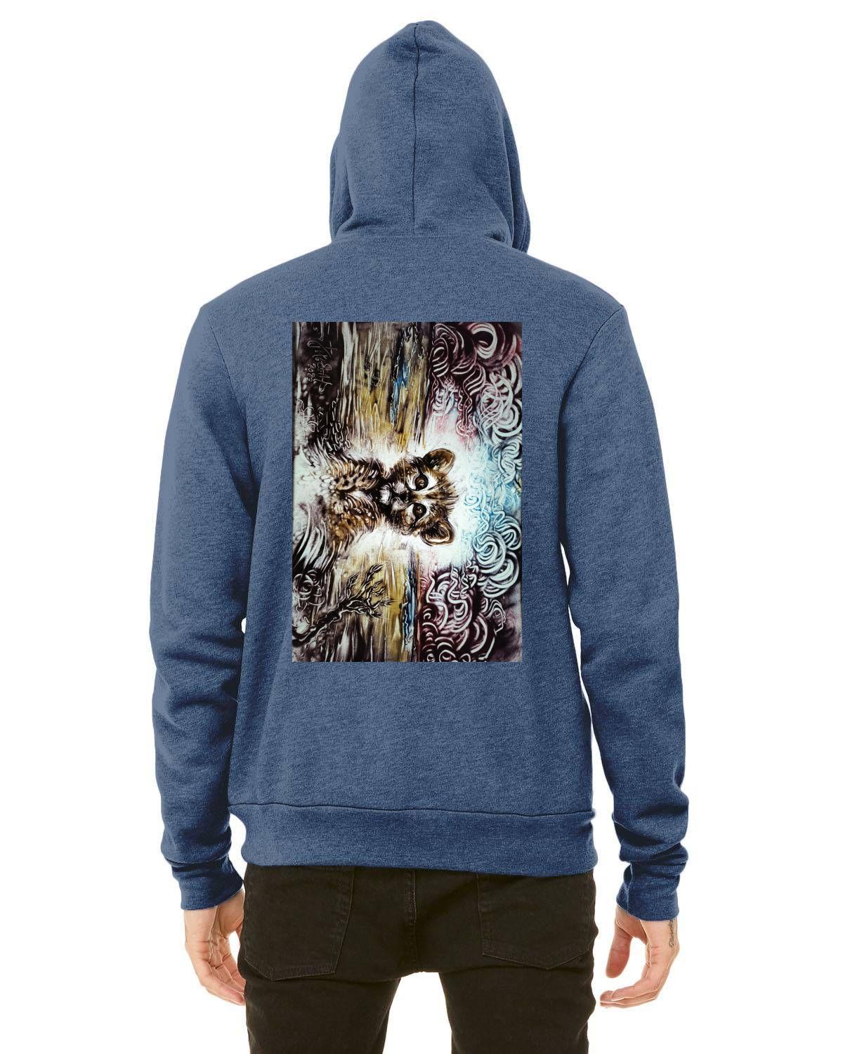 Bella + Canvas Unisex Sponge Fleece Pullover Hoodie | 3719 - Image 12