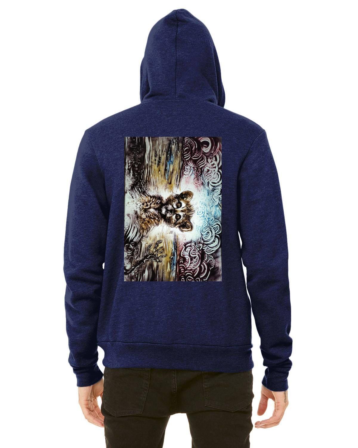 Bella + Canvas Unisex Sponge Fleece Pullover Hoodie | 3719 - Image 20