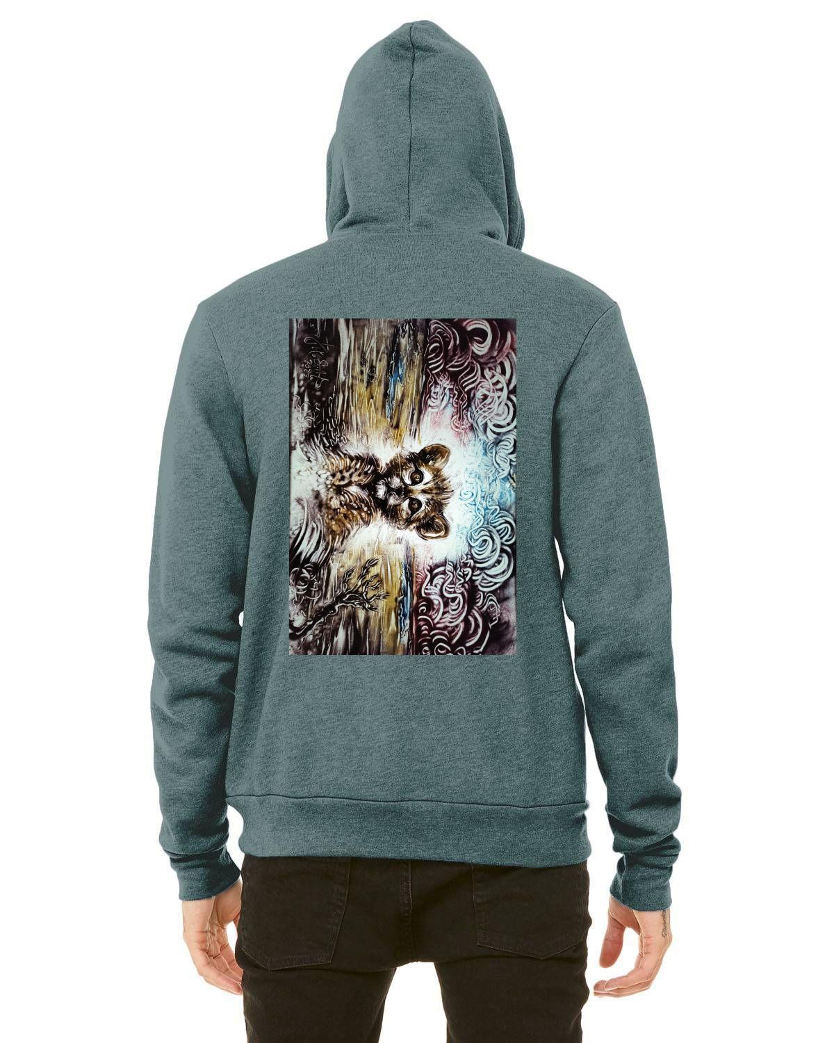 Bella + Canvas Unisex Sponge Fleece Pullover Hoodie | 3719 - Image 10