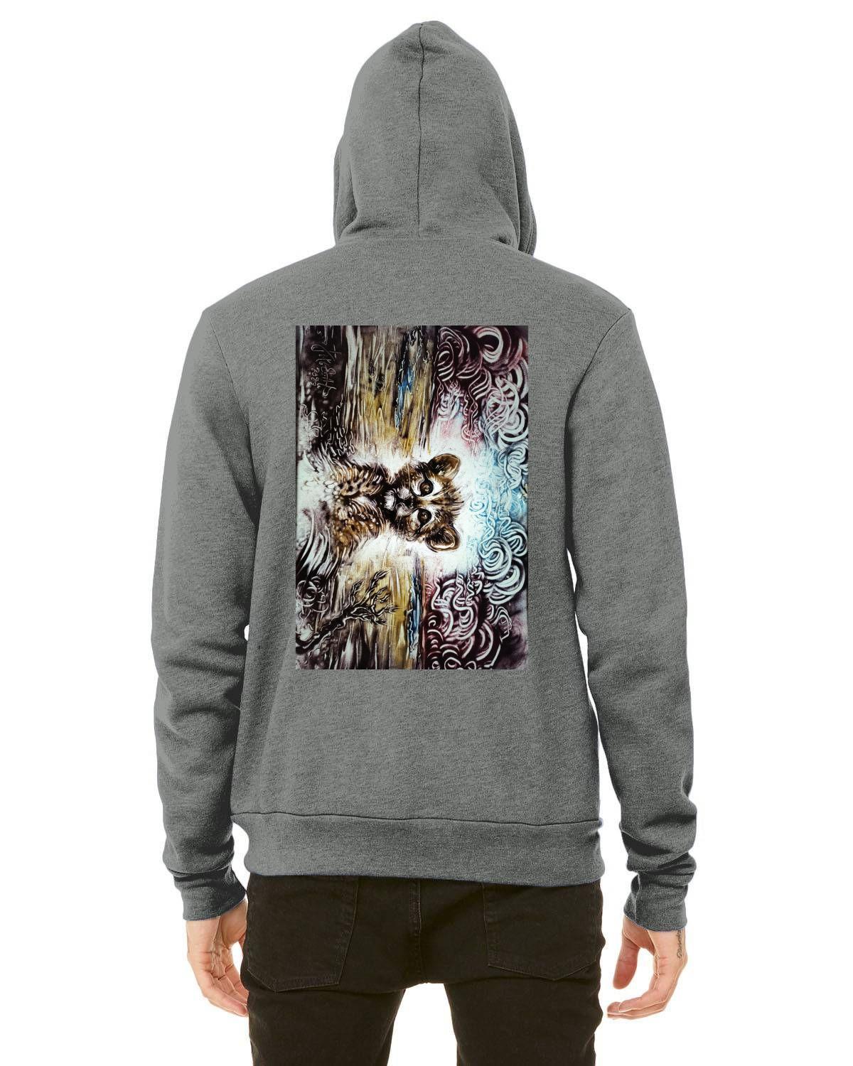 Bella + Canvas Unisex Sponge Fleece Pullover Hoodie | 3719 - Image 6