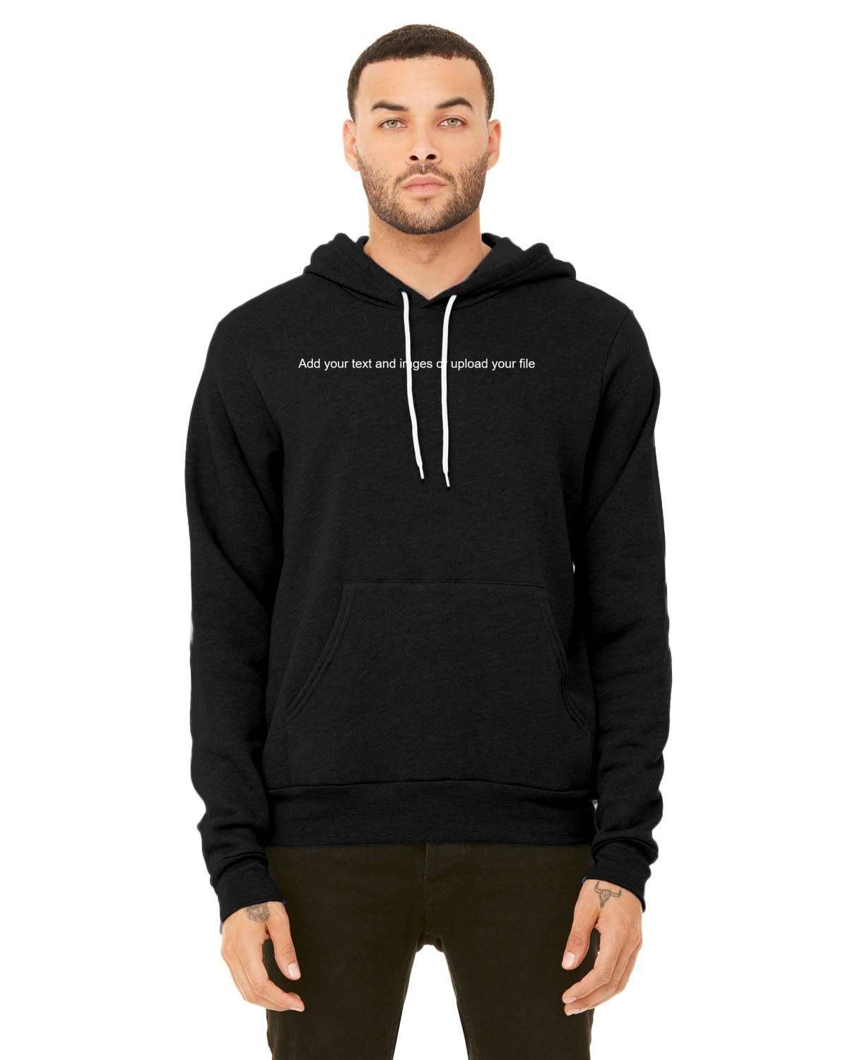 Bella + Canvas Unisex Sponge Fleece Pullover Hoodie | 3719 - Image 3