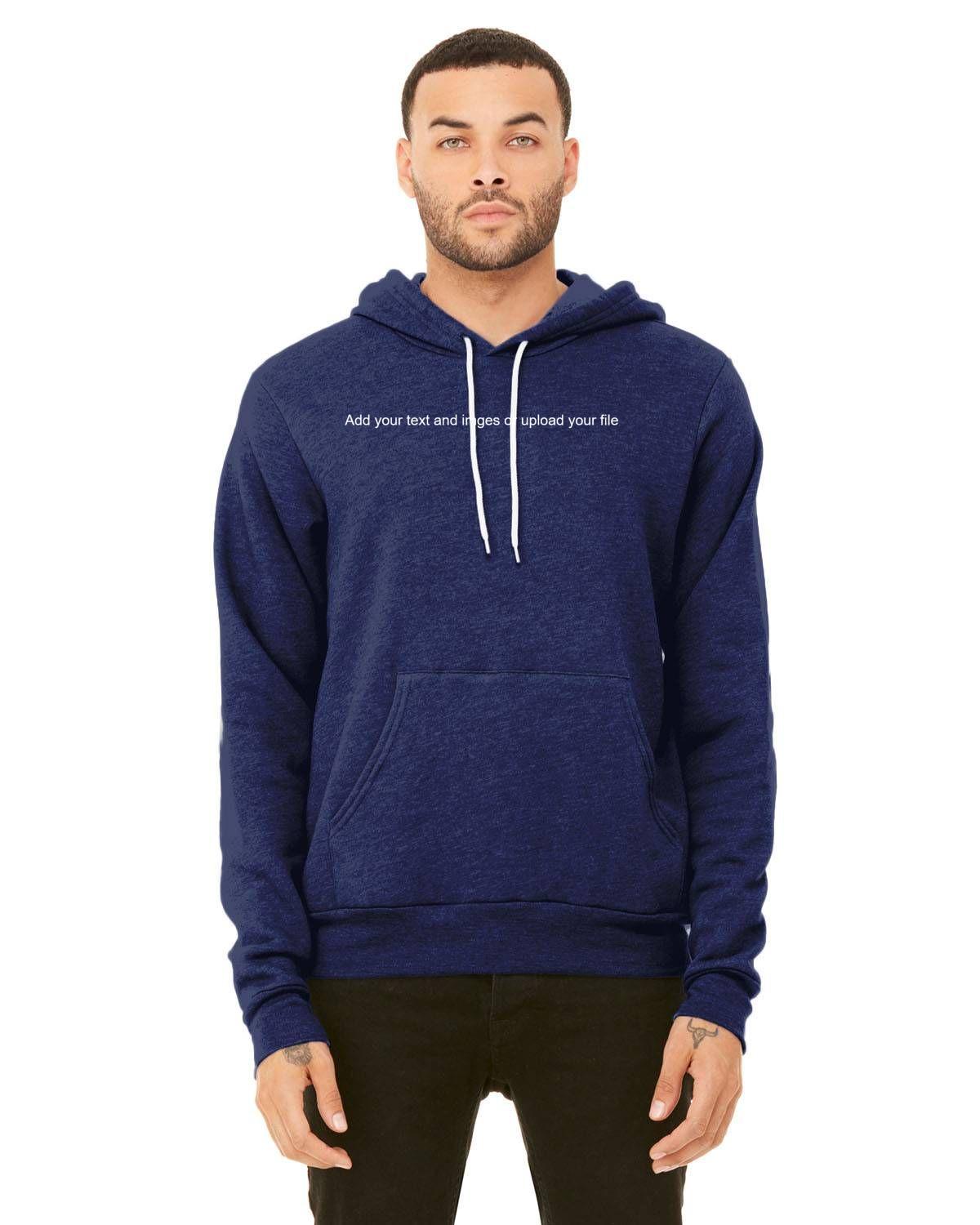 Bella + Canvas Unisex Sponge Fleece Pullover Hoodie | 3719 - Image 19