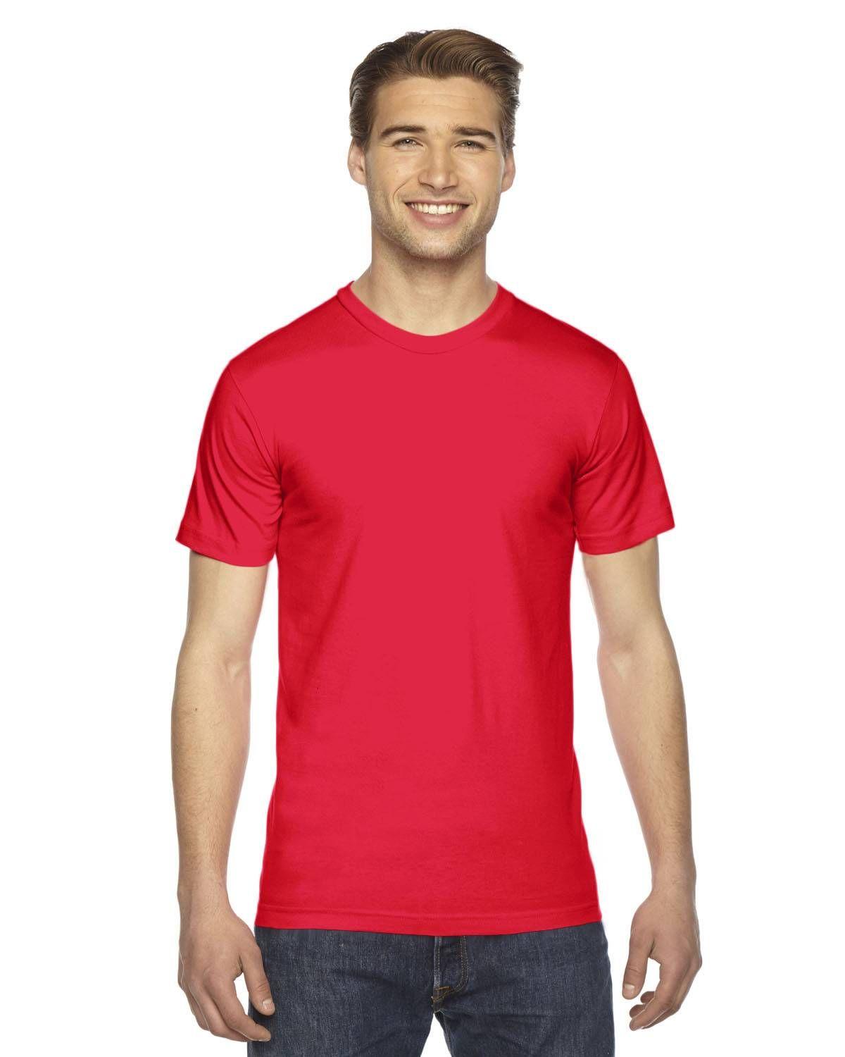 American Apparel Unisex Fine Jersey Short-Sleeve T-Shirt | 2001W - Image 12
