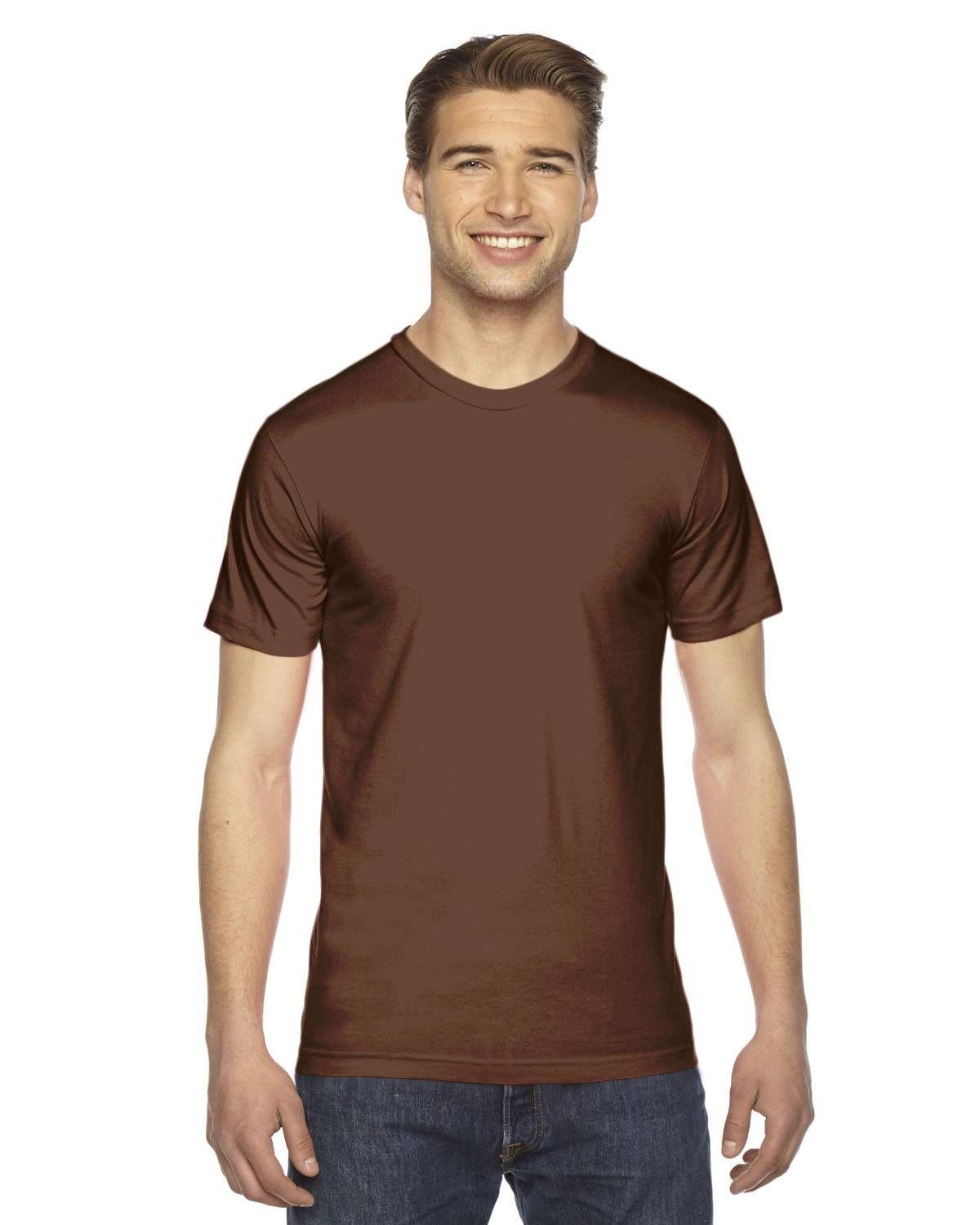 American Apparel Unisex Fine Jersey Short-Sleeve T-Shirt | 2001W - Image 4