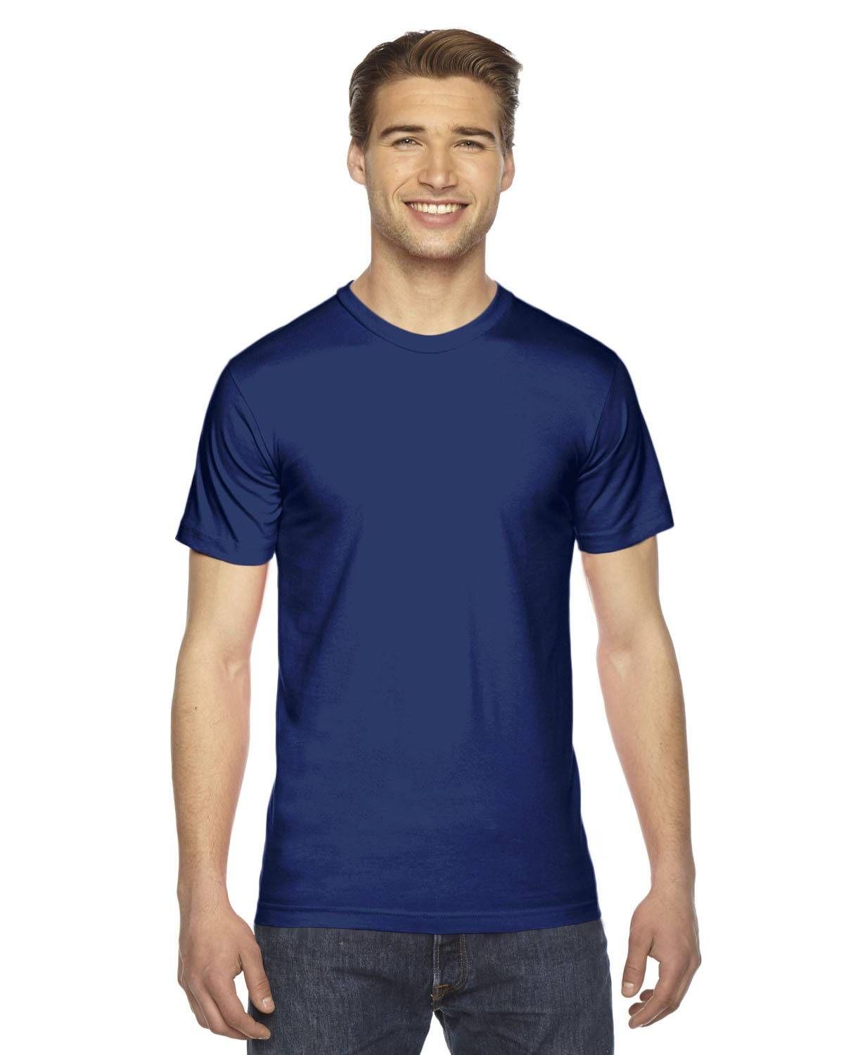 American Apparel Unisex Fine Jersey Short-Sleeve T-Shirt | 2001W - Image 9