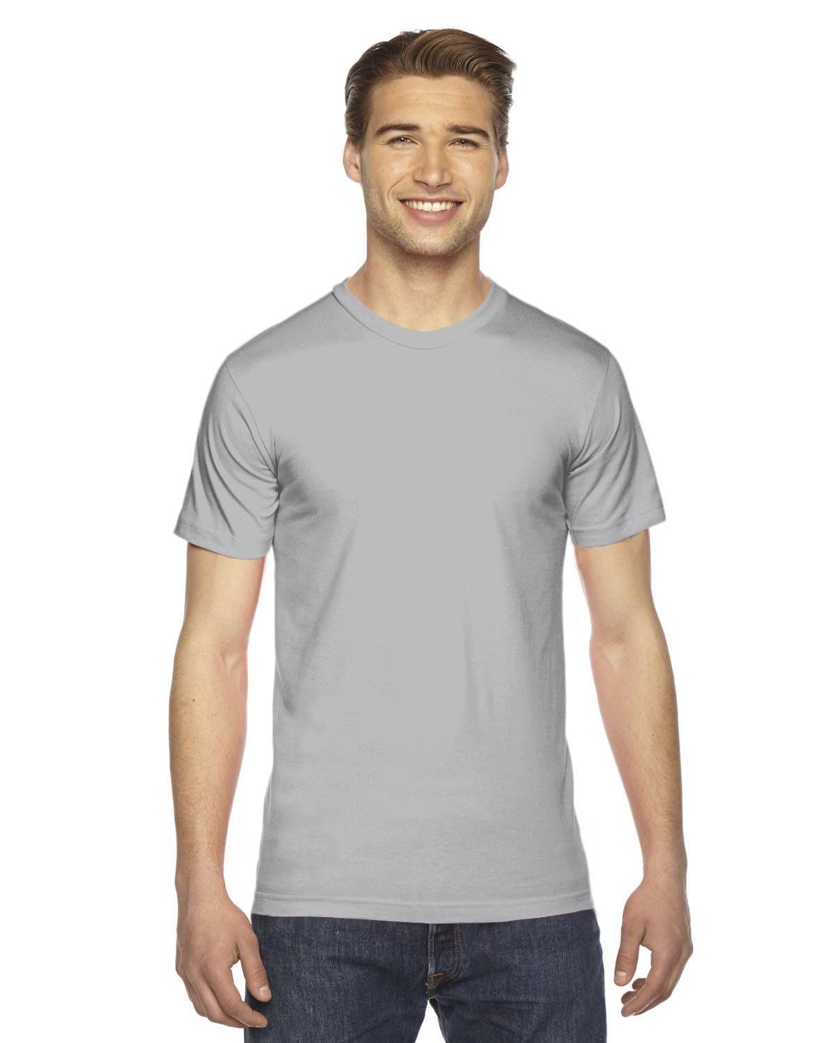 American Apparel Unisex Fine Jersey Short-Sleeve T-Shirt | 2001W - Image 7