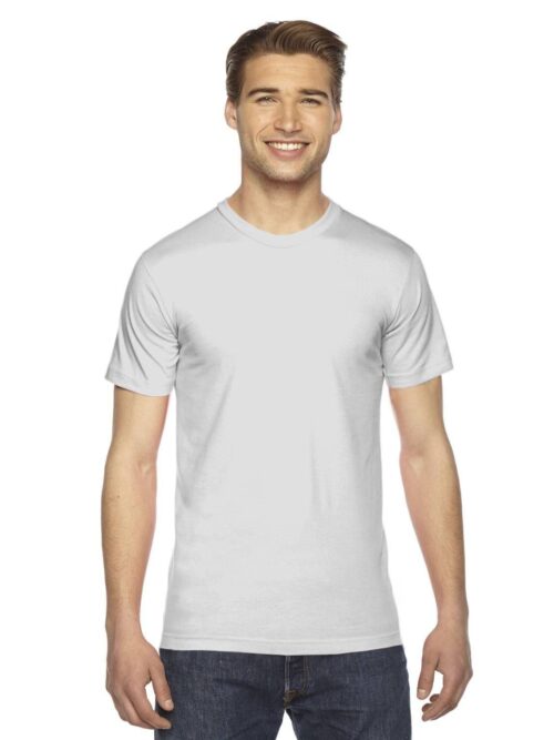 American Apparel Unisex Fine Jersey Short-Sleeve T-Shirt | 2001W