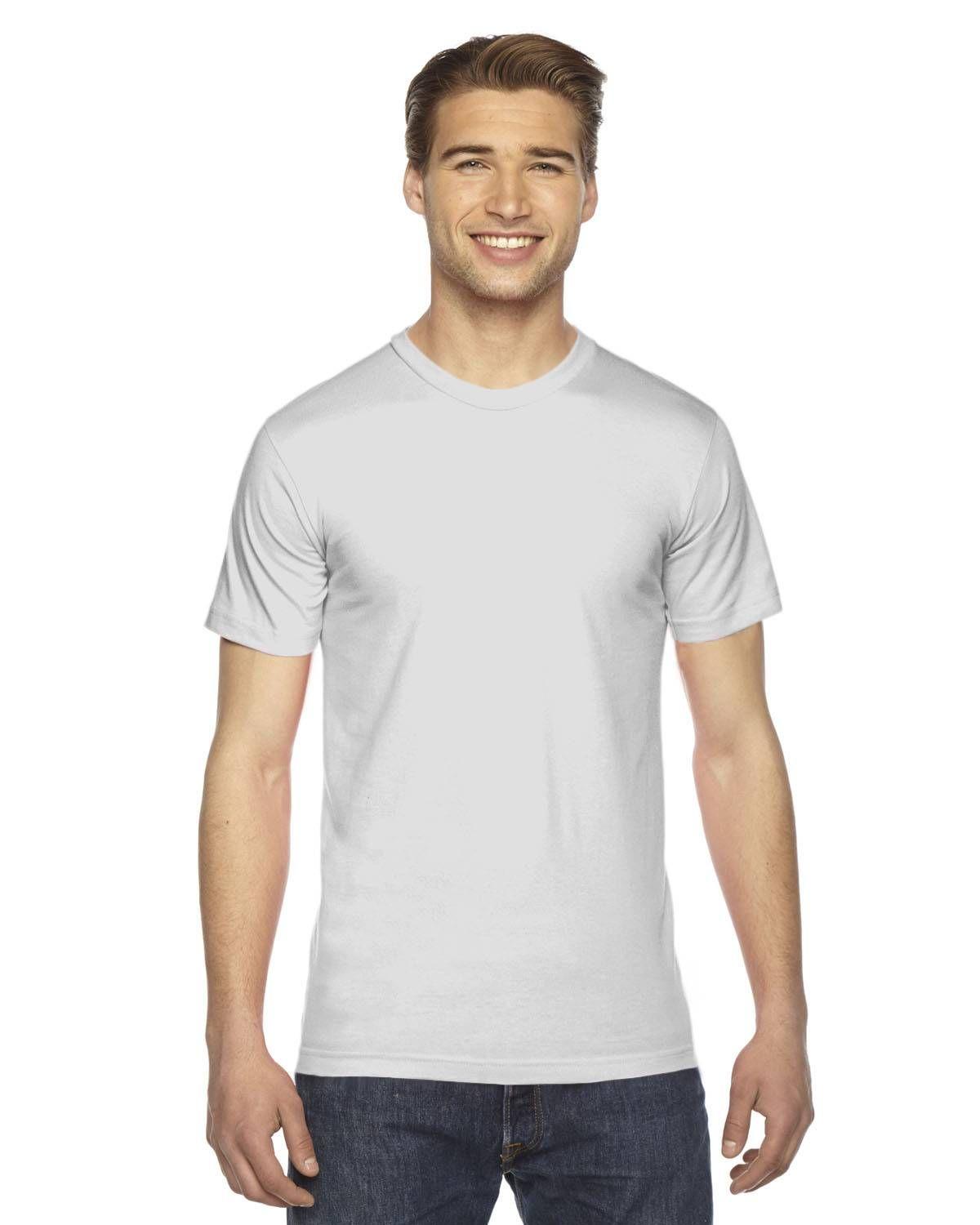 American Apparel Unisex Fine Jersey Short-Sleeve T-Shirt | 2001W