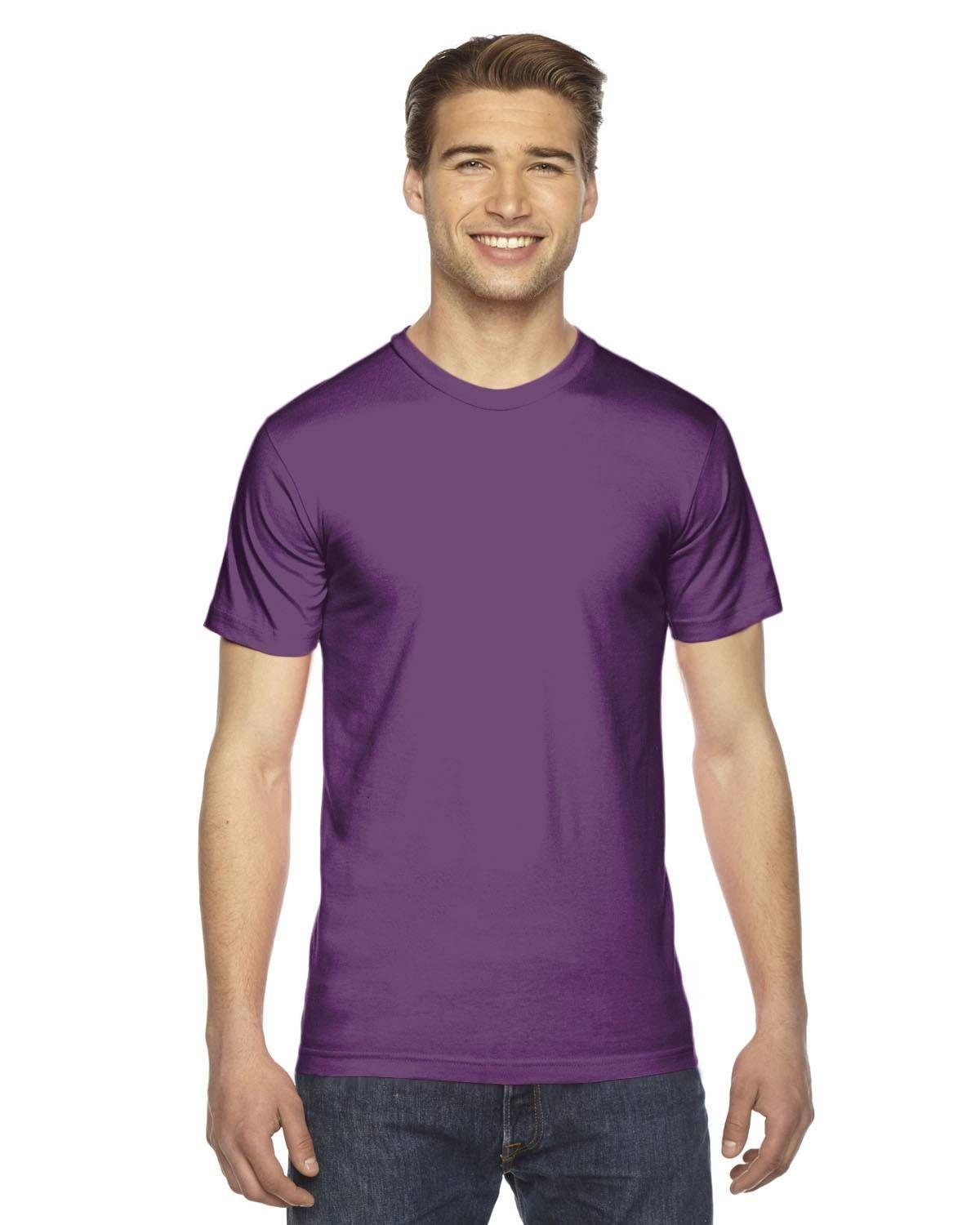 American Apparel Unisex Fine Jersey Short-Sleeve T-Shirt | 2001W - Image 6