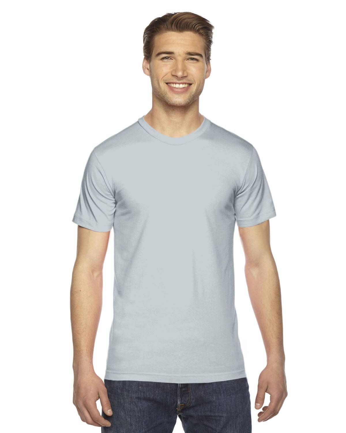 American Apparel Unisex Fine Jersey Short-Sleeve T-Shirt | 2001W - Image 10