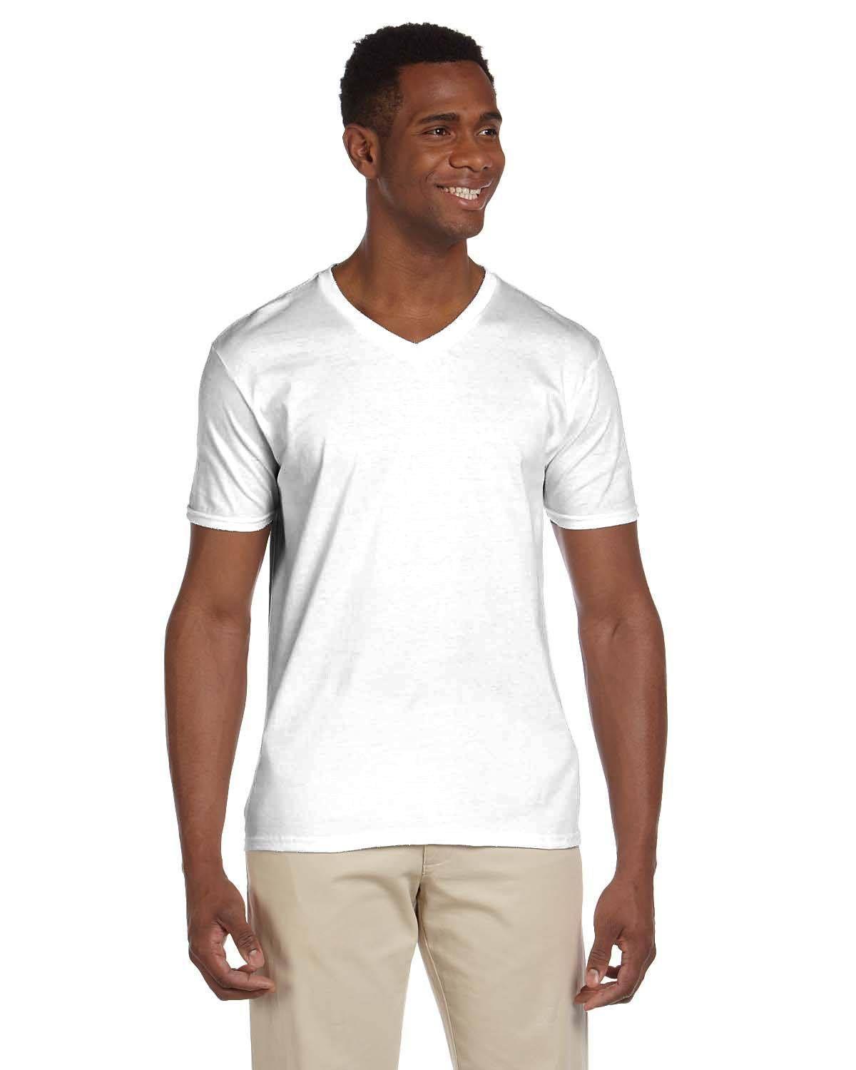 Gildan Adult Softstyle® V-Neck T-Shirt | G64V - Image 5