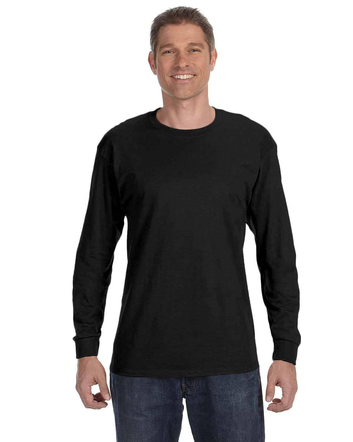 Gildan Adult Heavy Cotton 8.8 oz./lin. yd. Long-Sleeve T-Shirt | G540 - Image 2