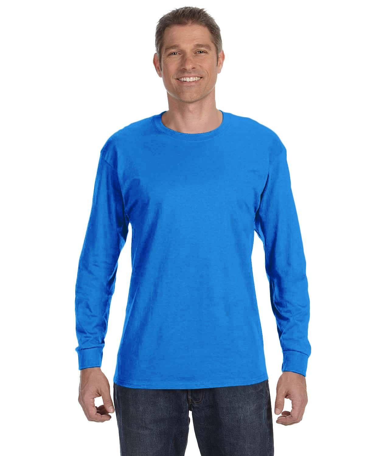 Gildan Adult Heavy Cotton 8.8 oz./lin. yd. Long-Sleeve T-Shirt | G540 - Image 10