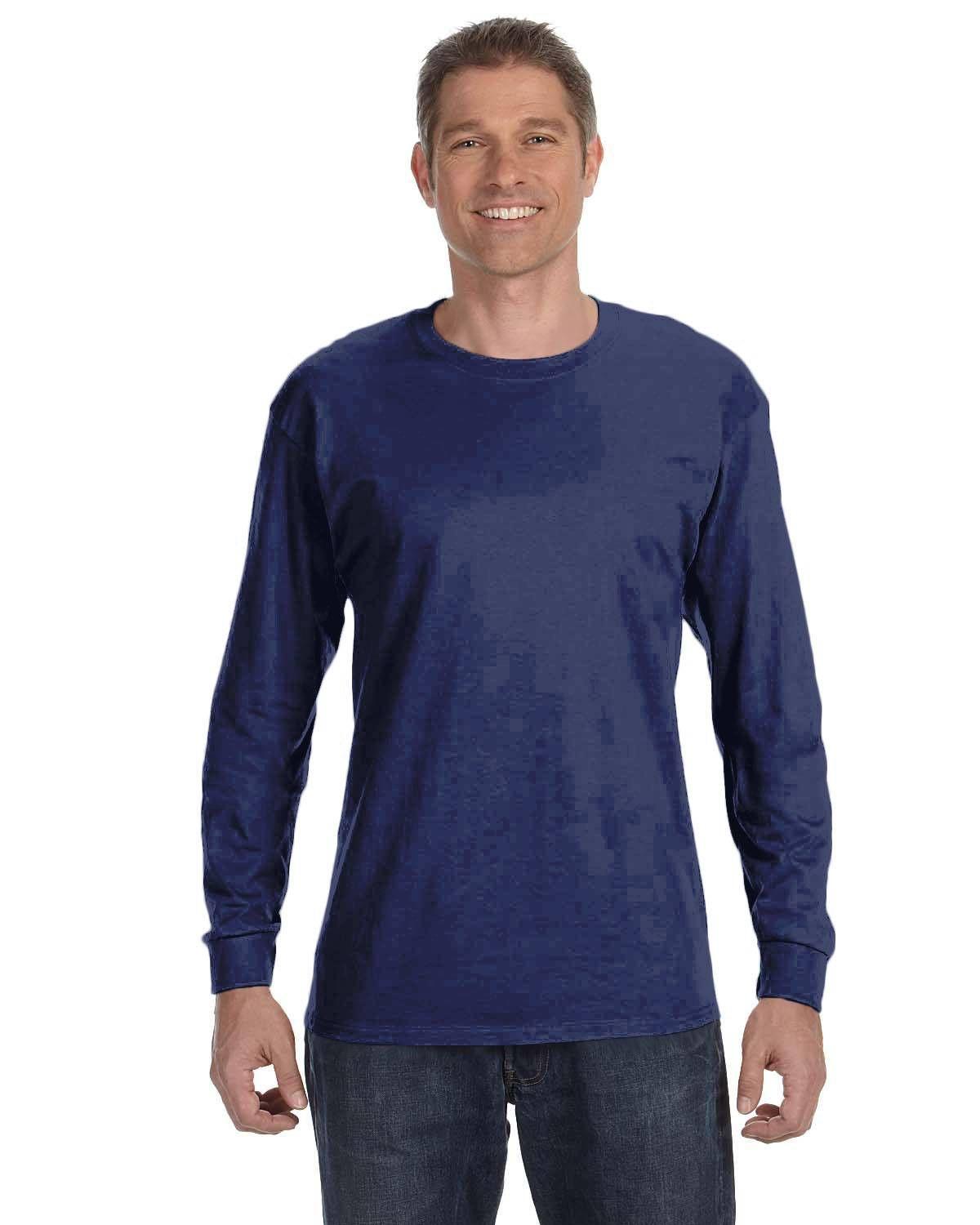 Gildan Adult Heavy Cotton 8.8 oz./lin. yd. Long-Sleeve T-Shirt | G540 - Image 7