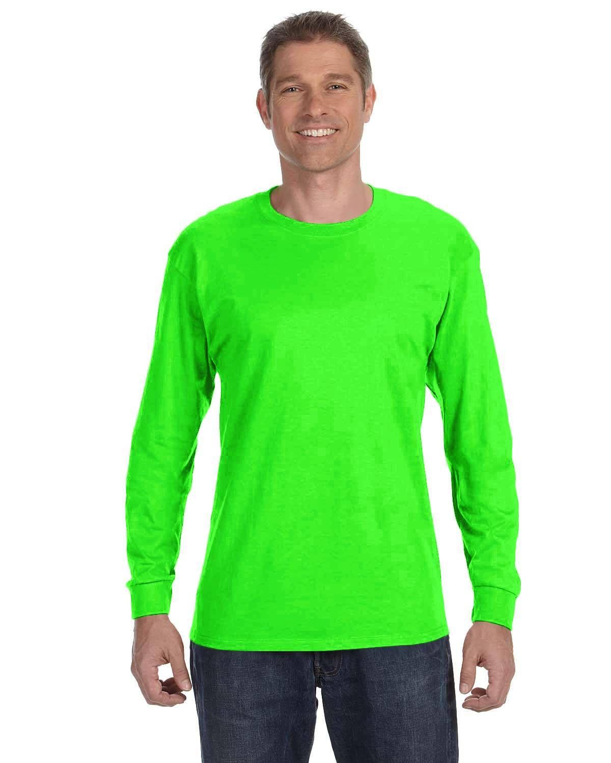 Gildan Adult Heavy Cotton 8.8 oz./lin. yd. Long-Sleeve T-Shirt | G540 - Image 6