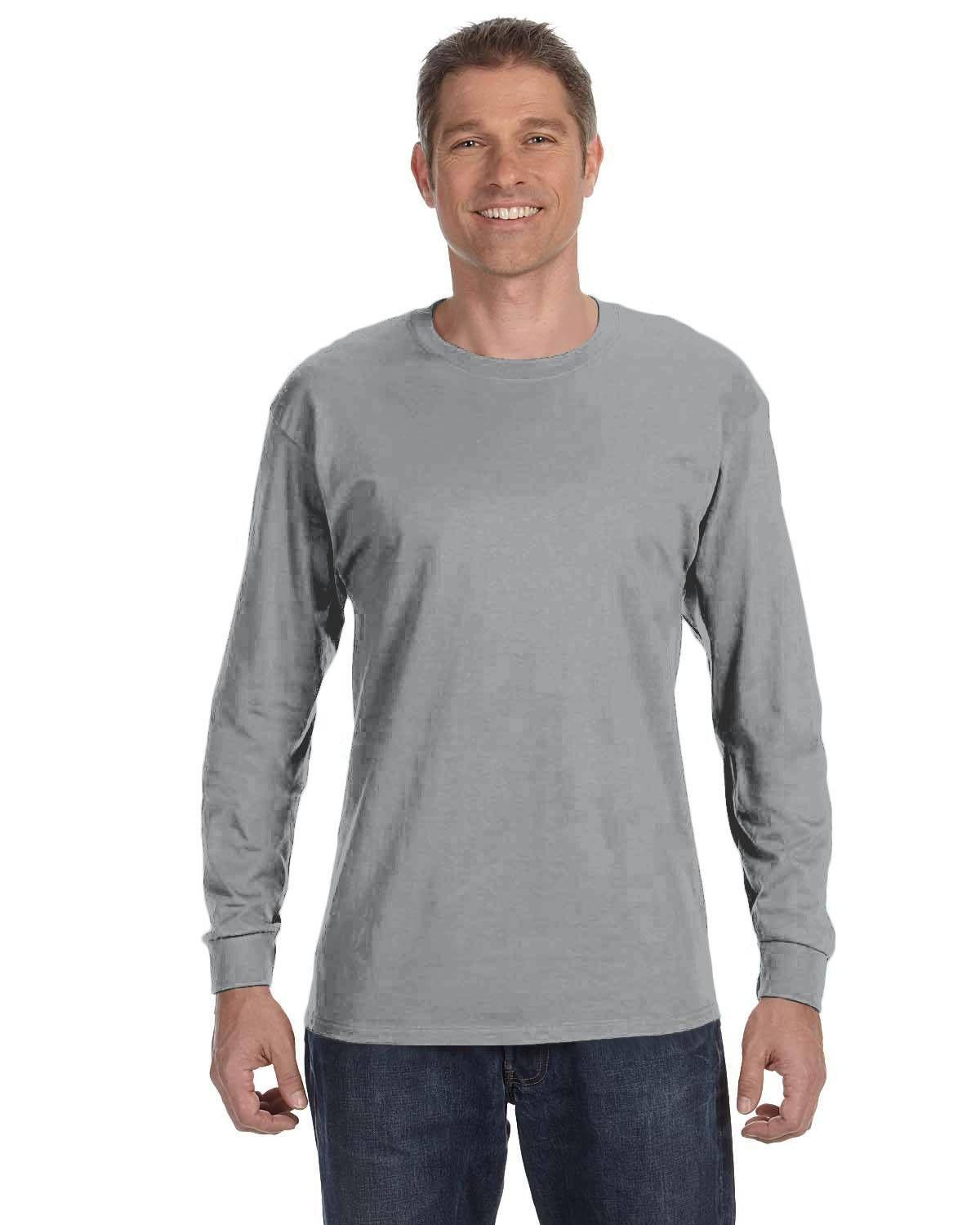 Gildan Adult Heavy Cotton 8.8 oz./lin. yd. Long-Sleeve T-Shirt | G540 - Image 11