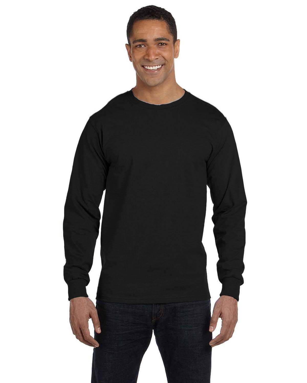 Gildan Adult 50/50 Long-Sleeve T-Shirt | G840 - Image 2