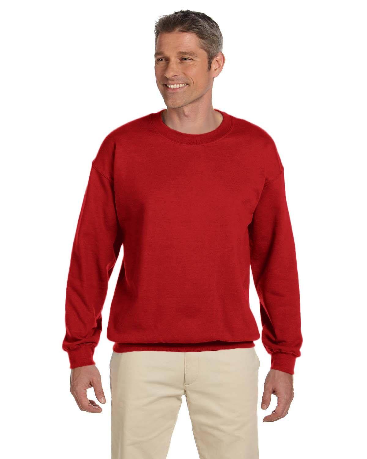 Gildan Adult Heavy Blend 13.3 oz./lin. yd., 50/50 Fleece Crew | G180 - Image 3