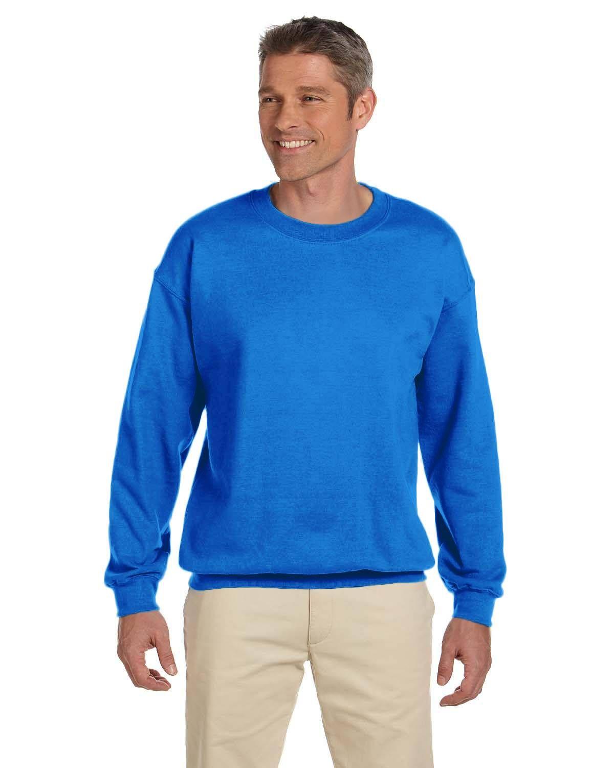 Gildan Adult Heavy Blend 13.3 oz./lin. yd., 50/50 Fleece Crew | G180 - Image 4
