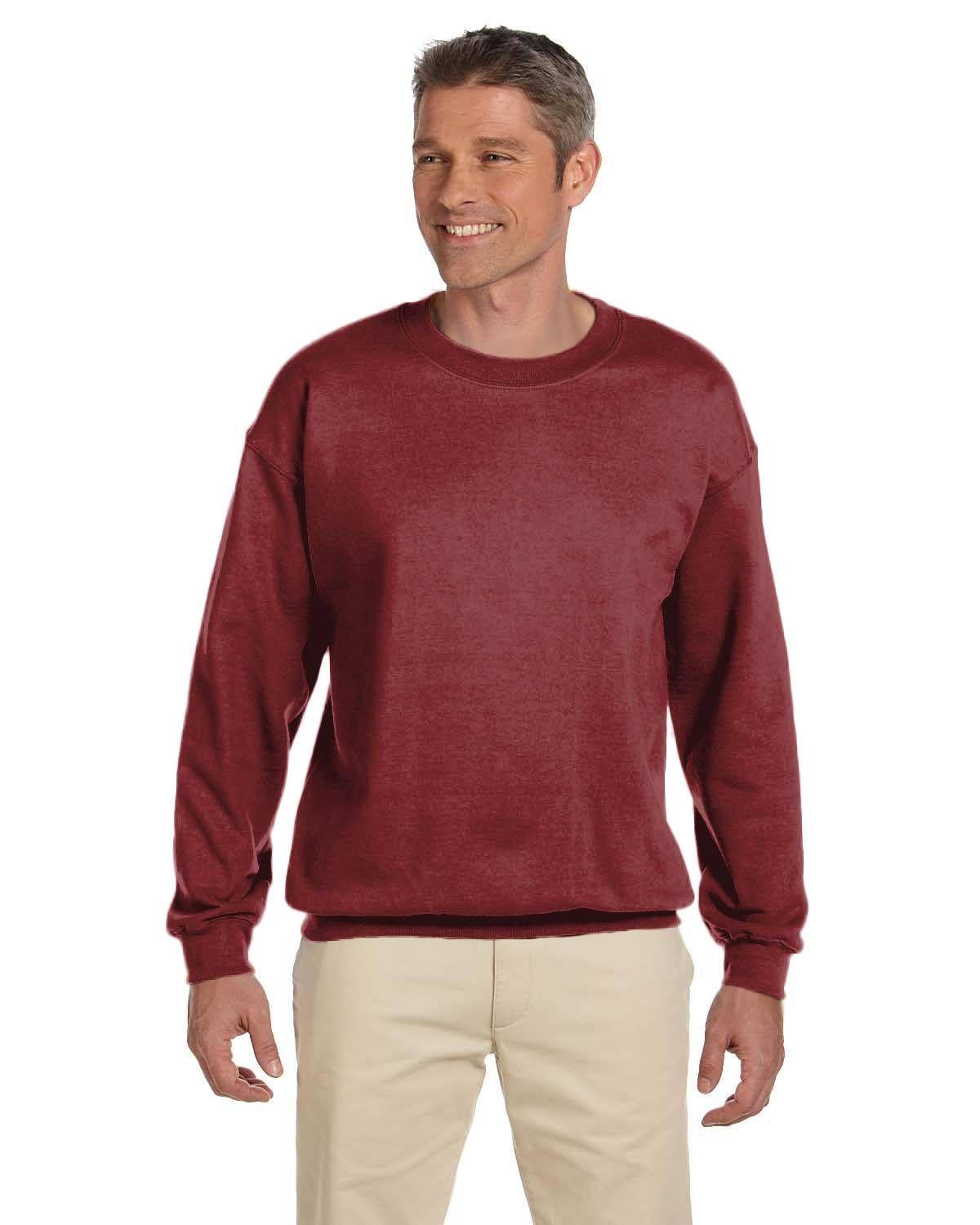 Gildan Adult Heavy Blend 13.3 oz./lin. yd., 50/50 Fleece Crew | G180 - Image 2