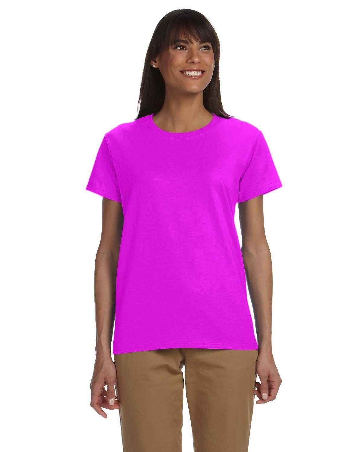 Gildan Ladies' Ultra Cotton 10 oz./lin. yd. T-Shirt | G200L - Image 3