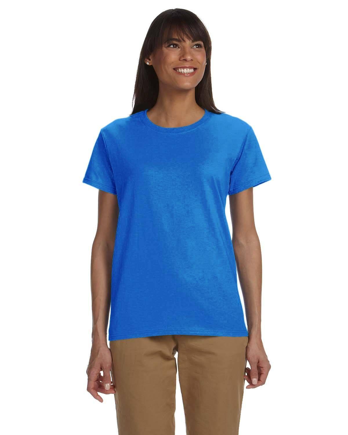Gildan Ladies' Ultra Cotton 10 oz./lin. yd. T-Shirt | G200L - Image 7