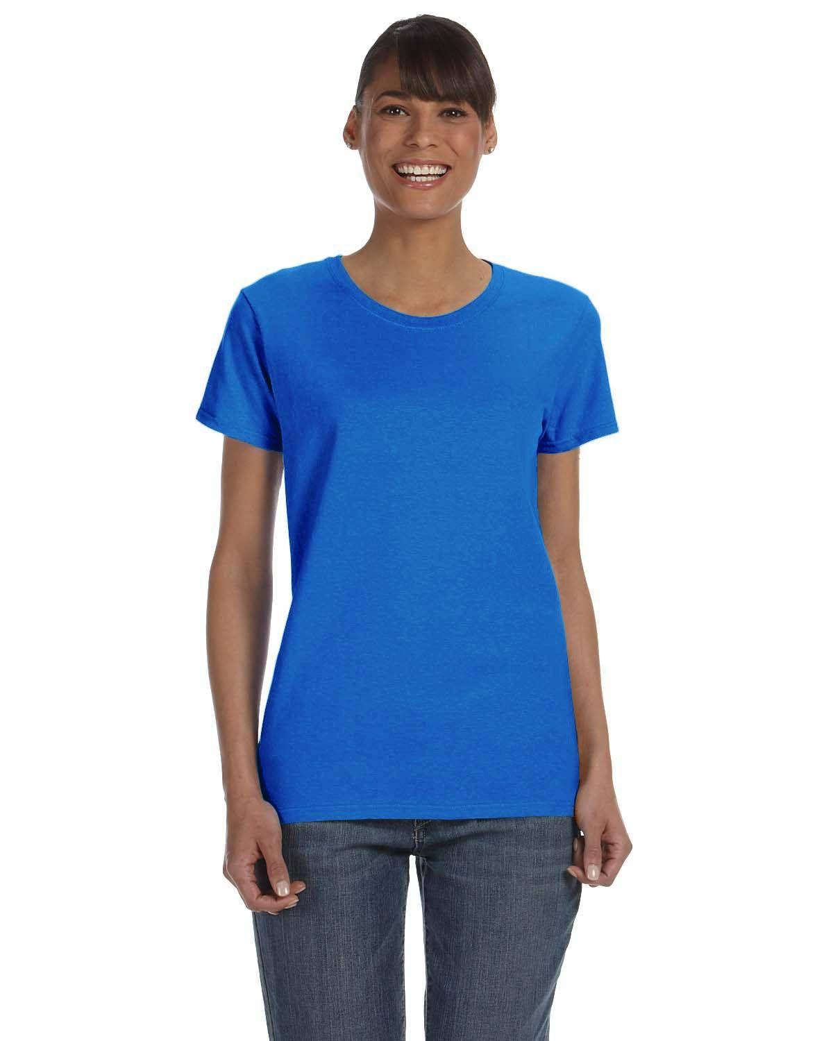 Gildan Ladies' Heavy Cotton 8.8 oz./lin. yd. T-Shirt | G500L - Image 7