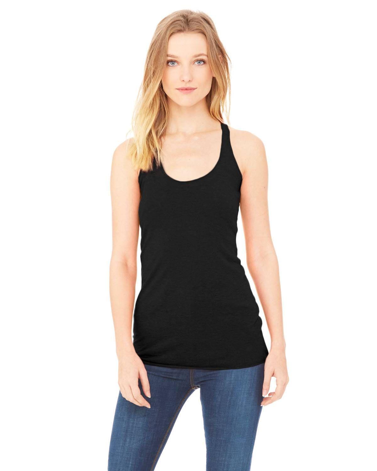 Bella + Canvas Ladies' Triblend Racerback Tank | 8430 - Image 2