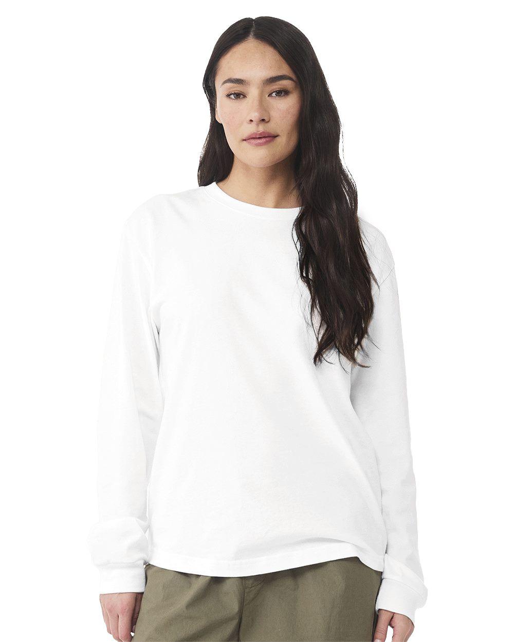 Bella + Canvas Unisex 6oz Heavyweight Long-Sleeve T-Shirt | 3511 - Image 10