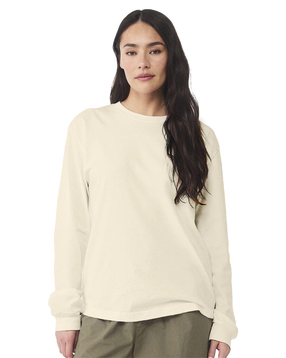 Bella + Canvas Unisex 6oz Heavyweight Long-Sleeve T-Shirt | 3511 - Image 6