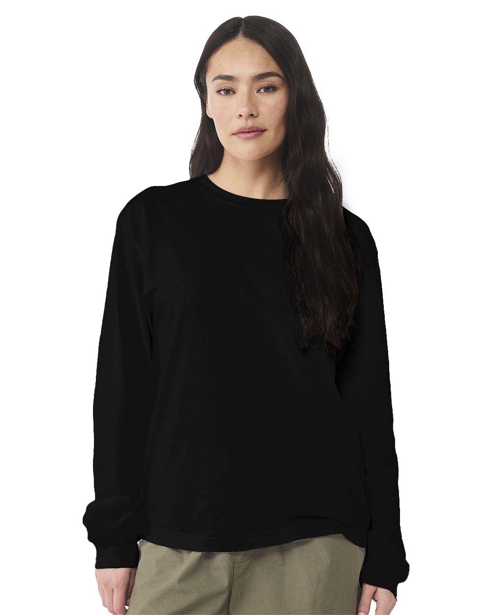 Bella + Canvas Unisex 6oz Heavyweight Long-Sleeve T-Shirt | 3511 - Image 2