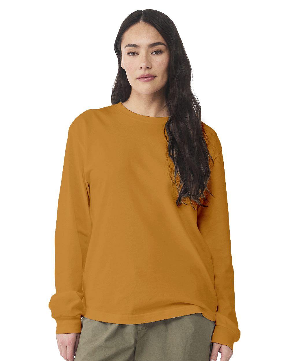 Bella + Canvas Unisex 6oz Heavyweight Long-Sleeve T-Shirt | 3511 - Image 9