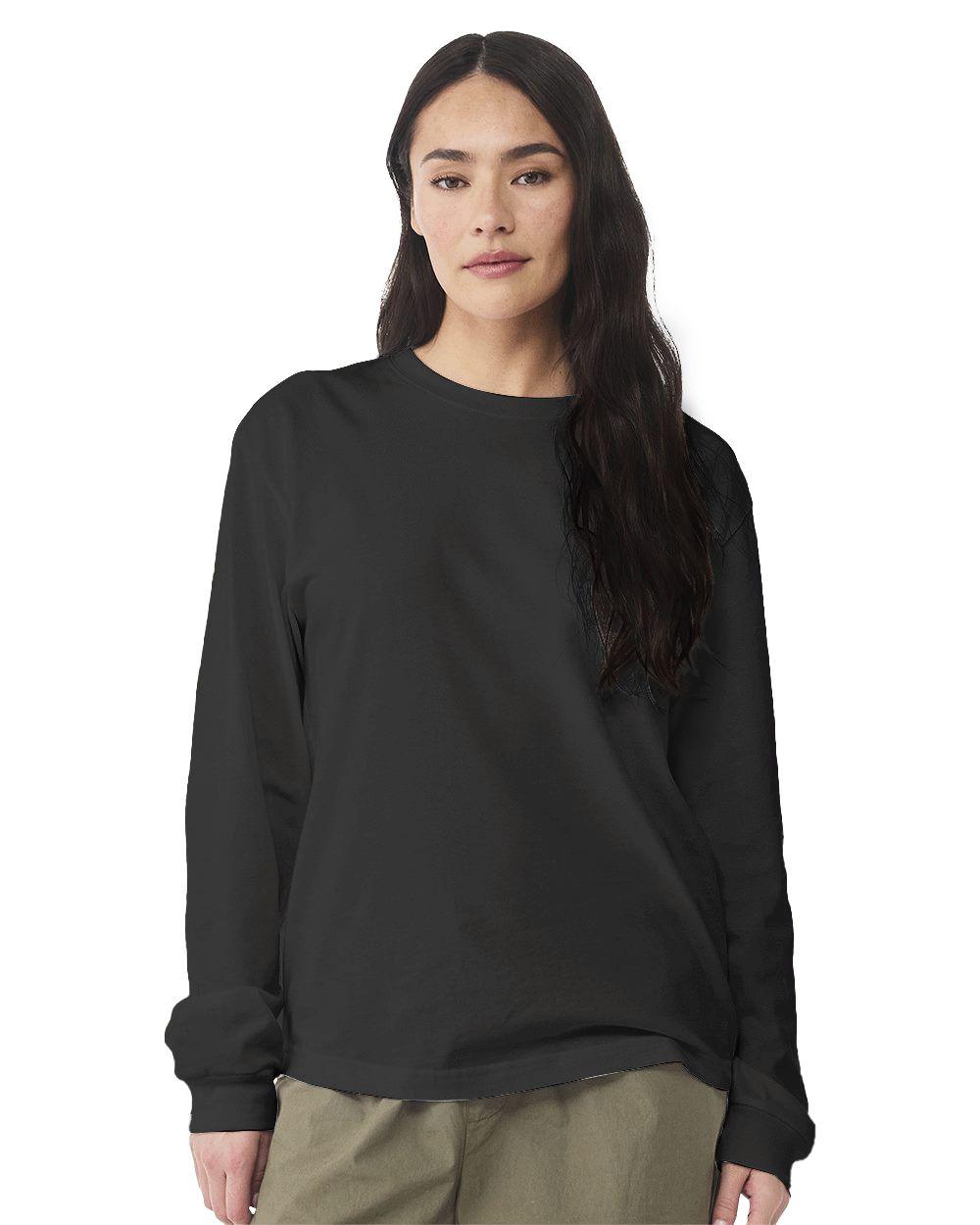 Bella + Canvas Unisex 6oz Heavyweight Long-Sleeve T-Shirt | 3511 - Image 3