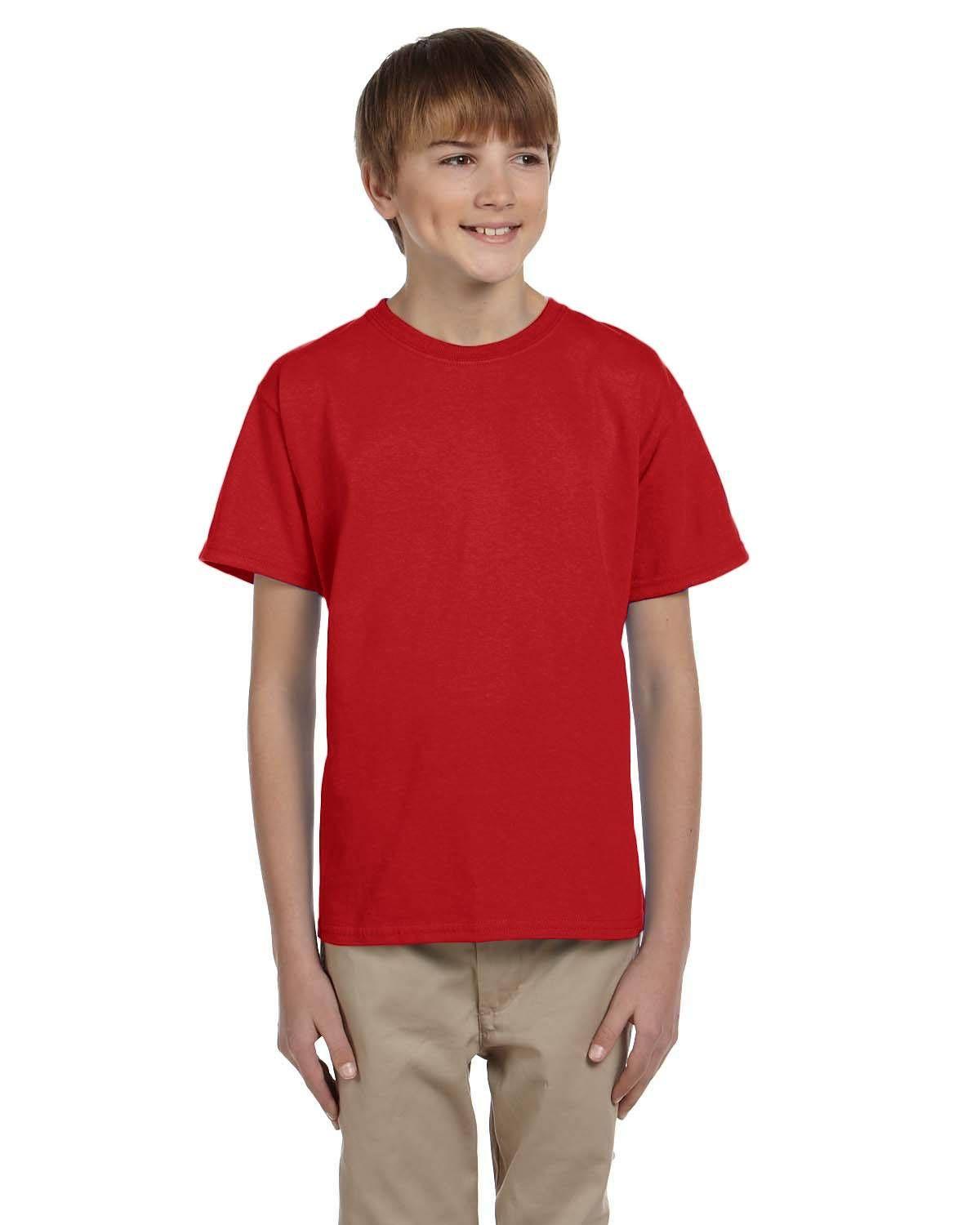 Gildan Youth Ultra Cotton 10 oz./lin. yd. T-Shirt | G200B - Image 5