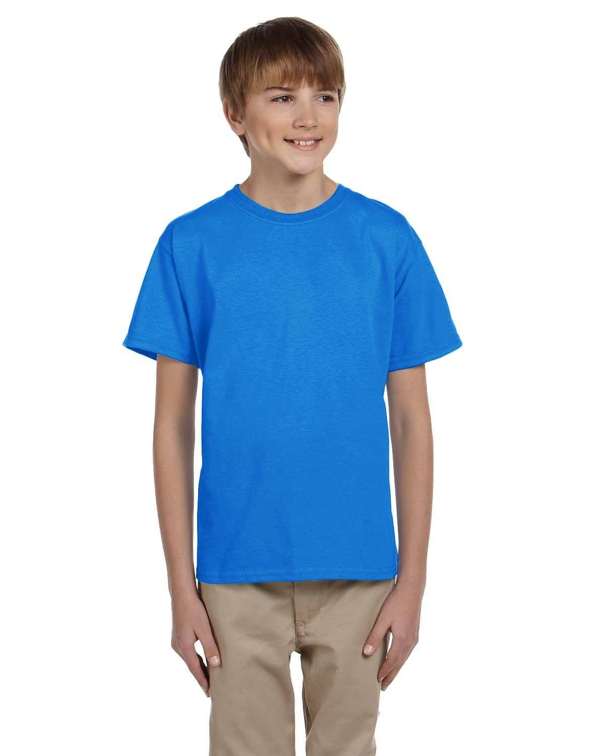 Gildan Youth Ultra Cotton 10 oz./lin. yd. T-Shirt | G200B - Image 6