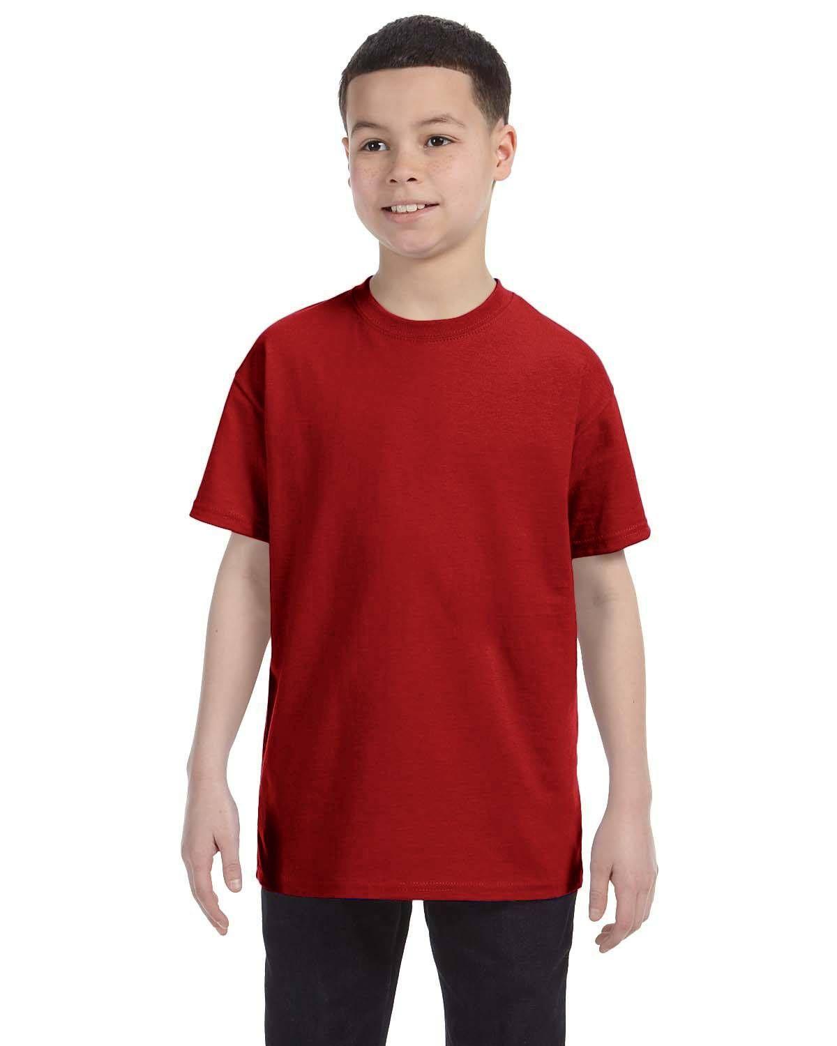 Gildan Youth Heavy Cotton 8.8 oz./lin. yd. T-Shirt | G500B - Image 4