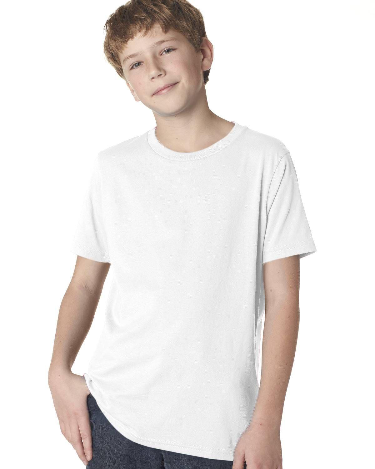 Next Level Youth Boys Cotton Crew | 3310 - Image 8