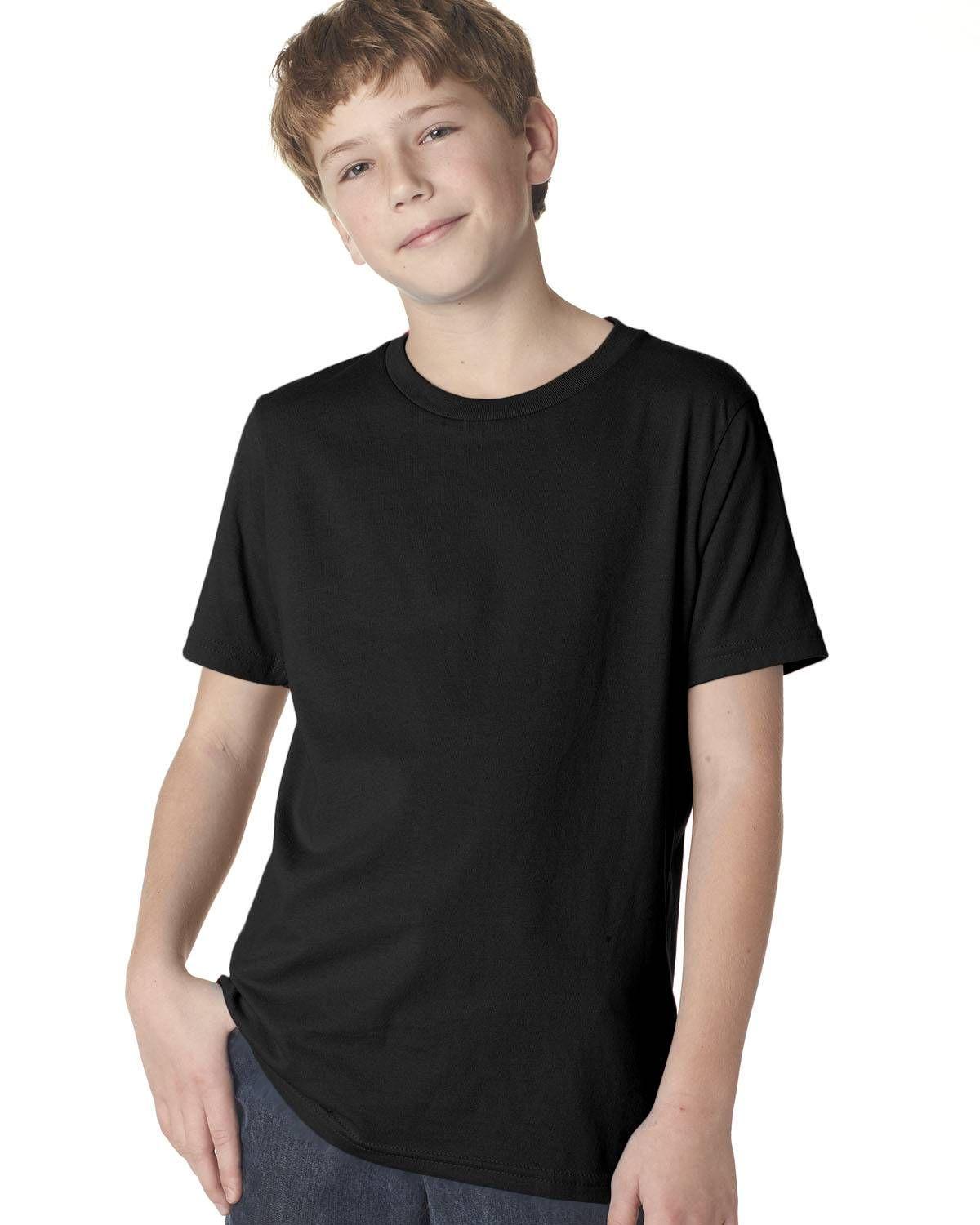 Next Level Youth Boys Cotton Crew | 3310