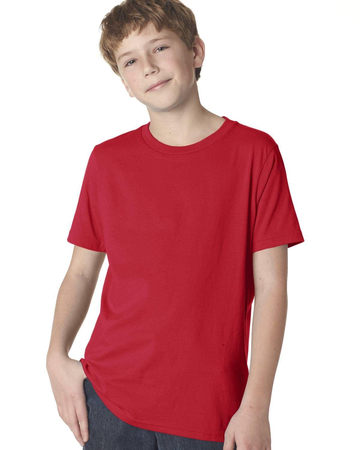 Next Level Youth Boys Cotton Crew | 3310 - Image 6