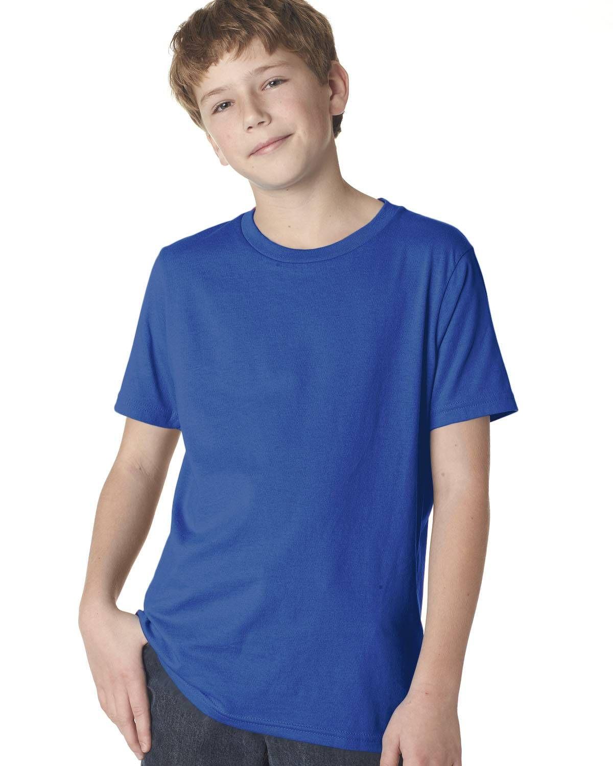 Next Level Youth Boys Cotton Crew | 3310 - Image 7