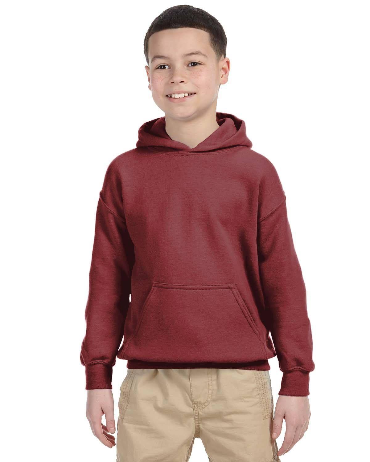 Gildan Youth Heavy Blend 13.3 oz./lin. yd., 50/50 Hood | G185B - Image 10