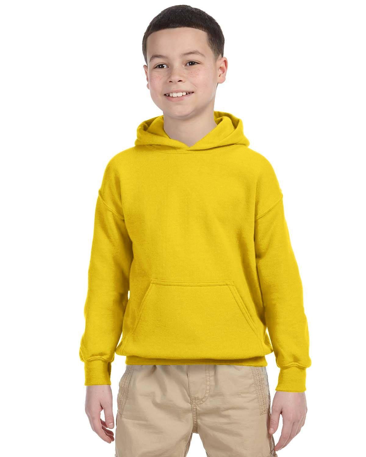 Gildan Youth Heavy Blend 13.3 oz./lin. yd., 50/50 Hood | G185B - Image 6