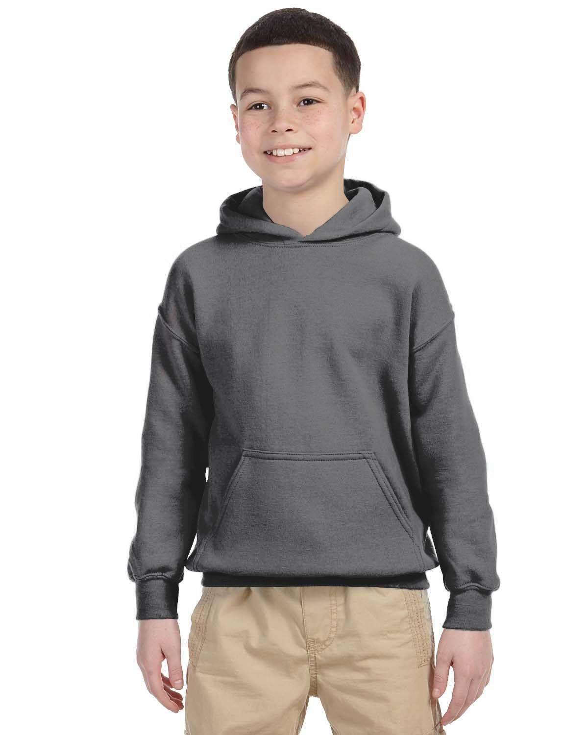 Gildan Youth Heavy Blend 13.3 oz./lin. yd., 50/50 Hood | G185B - Image 4