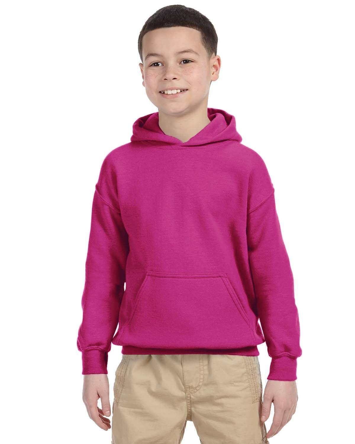 Gildan Youth Heavy Blend 13.3 oz./lin. yd., 50/50 Hood | G185B - Image 7