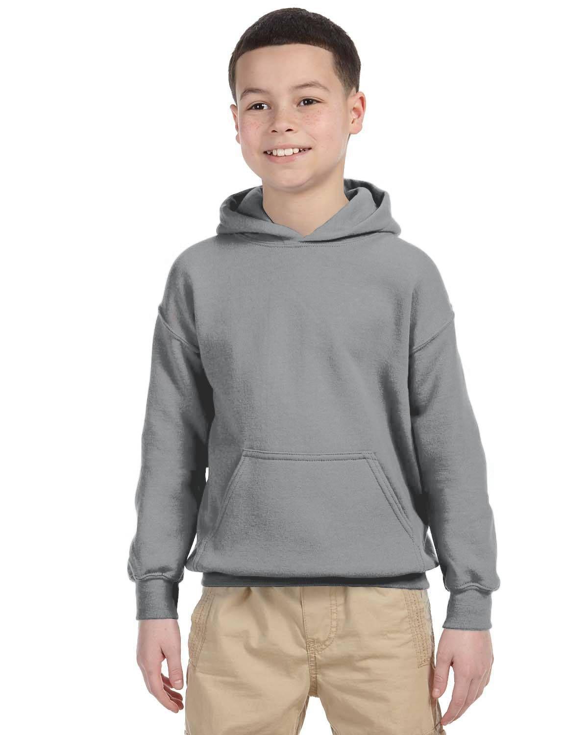 Gildan Youth Heavy Blend 13.3 oz./lin. yd., 50/50 Hood | G185B - Image 16