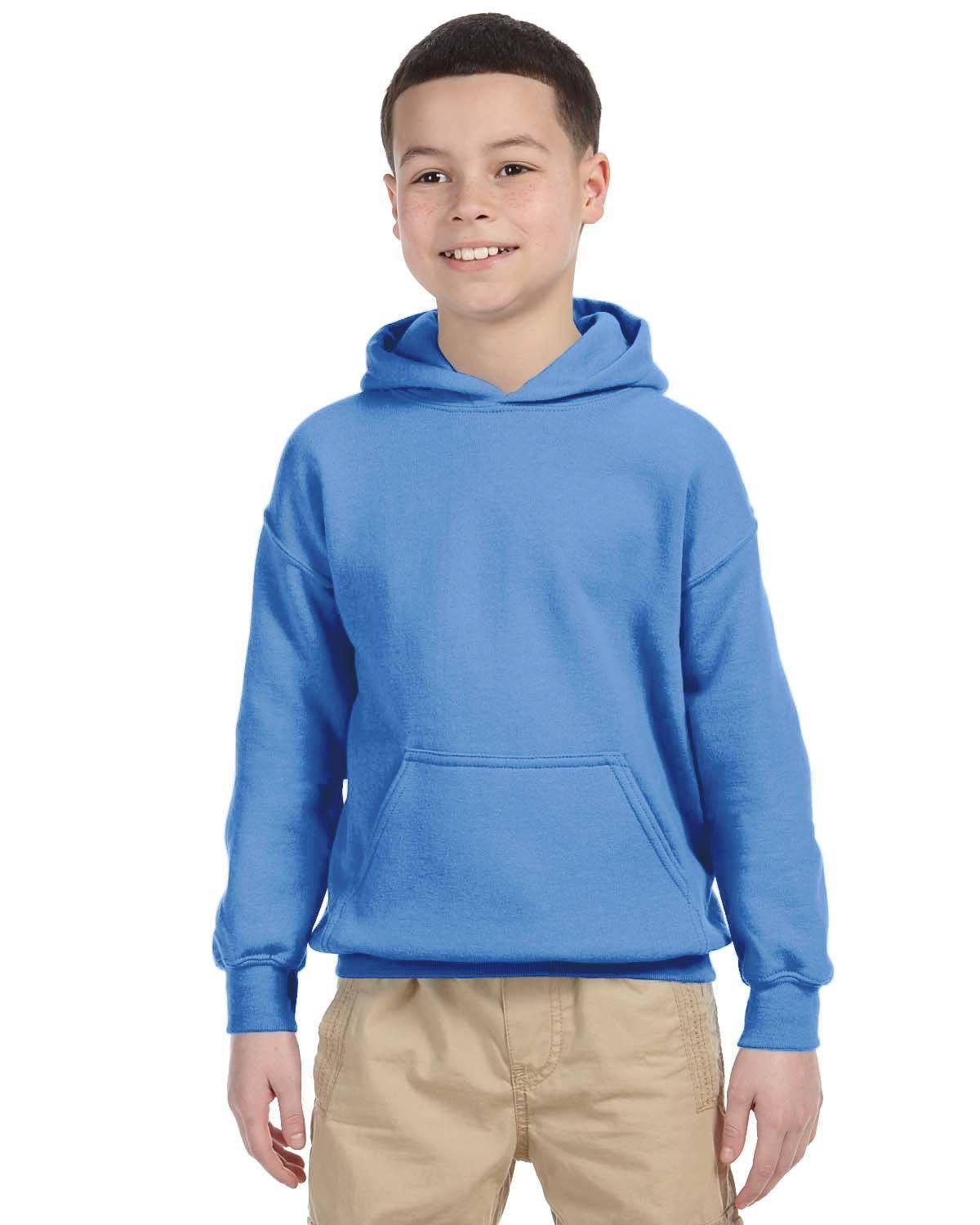 Gildan Youth Heavy Blend 13.3 oz./lin. yd., 50/50 Hood | G185B - Image 2