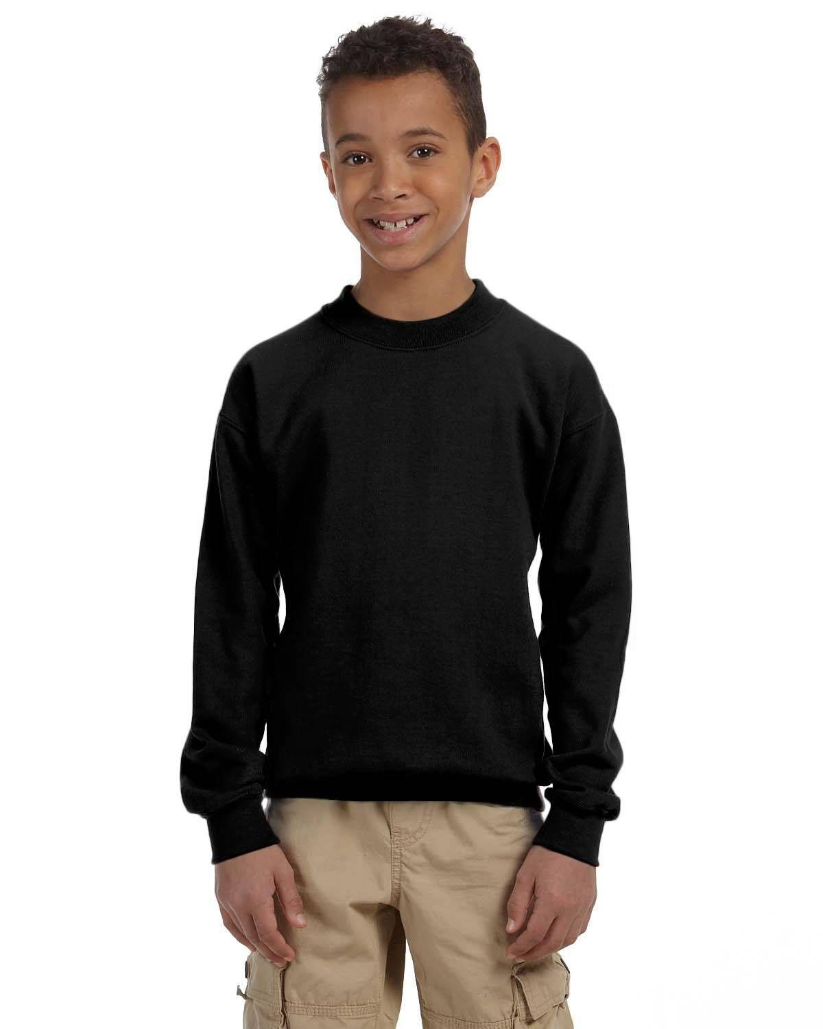 Gildan Youth Heavy Blend 13.3 oz./lin. yd., 50/50 Fleece Crew | G180B