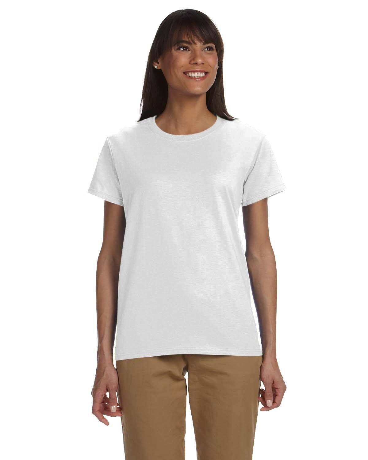 Gildan Ladies' Ultra Cotton 10 oz./lin. yd. T-Shirt | G200L - Image 10